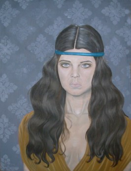 Headband  60cm x 80 cm  Óleo sobre tela  2010