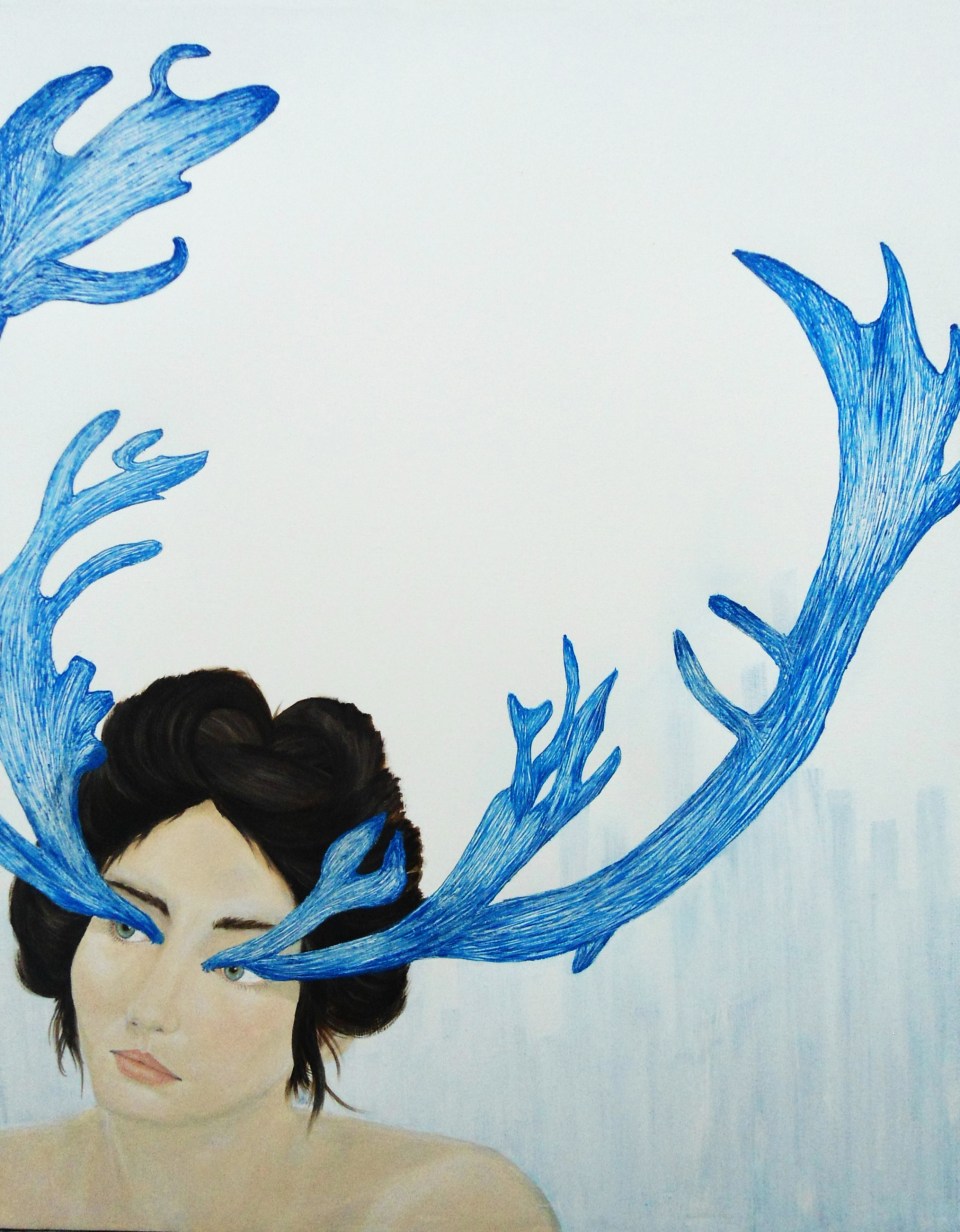 blue hornlash1m x .80m