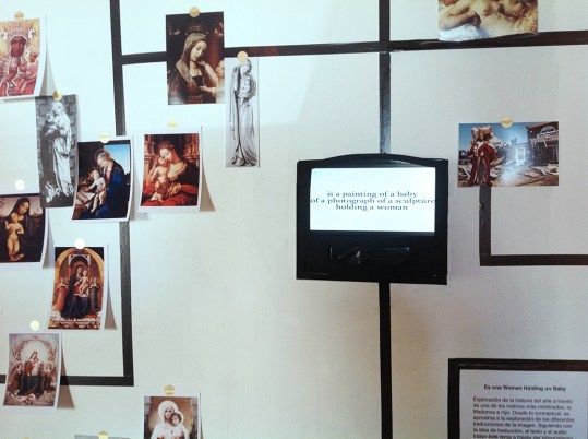 is a woman holding un bab5y5ch